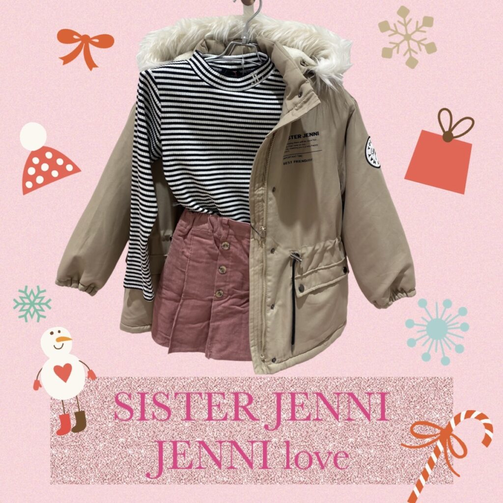 SISTER JENNI×JENNI loveミックスおすすめコーデ☃️❄️ - JENNI SHOP