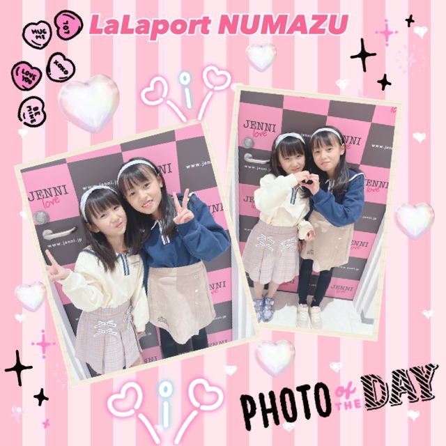 ♡おともだちスナップ♡ひなこちゃん・ことねちゃん - JENNI SHOP BLOG